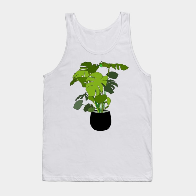 MONSTERA DELICIOSA Tank Top by edajylix